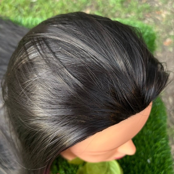MANNEQUIN HEAD WIG PRACTICE HAIRSTYLE BEAUTICIAN HAIRDRESSER UPDO COSMETOLOGY - Picture 15 of 15